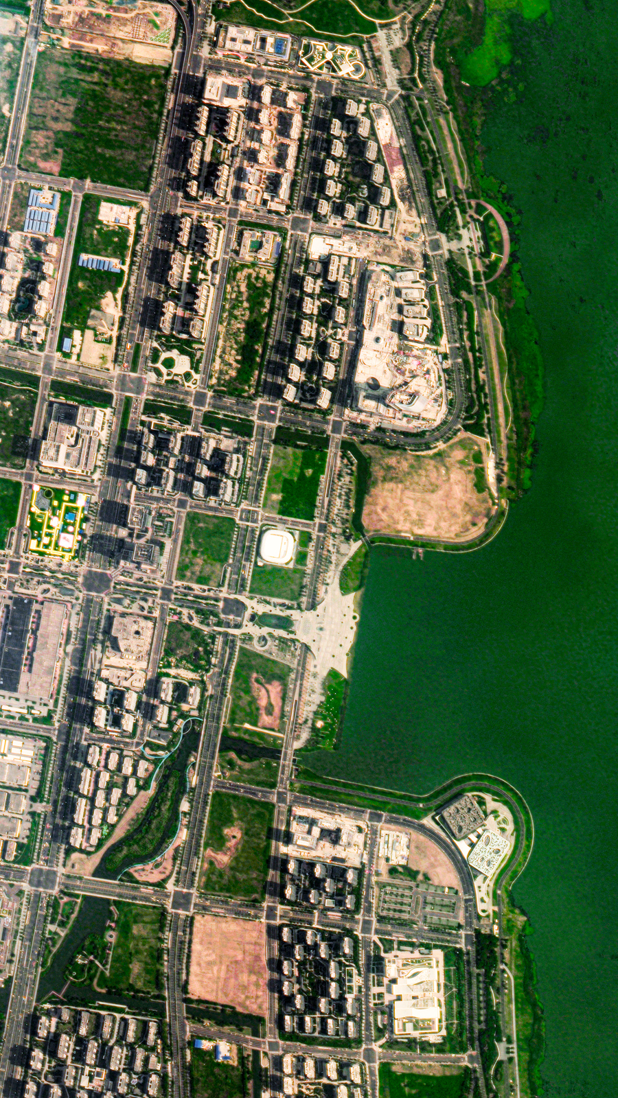 “江苏地质号”拍摄江苏 苏州市吴中区影像（2025年10月16日）