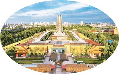 大报恩寺遗址博物馆外景。