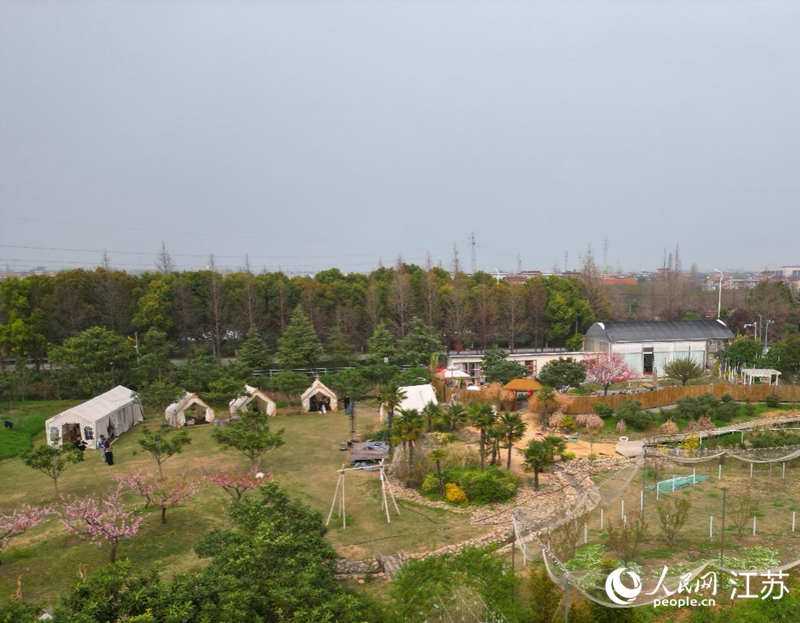 农文旅融合项目“枇杷哥农场”。人民网记者 王继亮摄