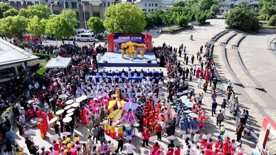 活动现场。玉祁街道供图